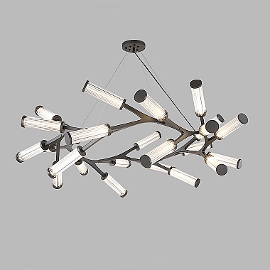 Подвесная люстра RAMOSE RING 18 Черный