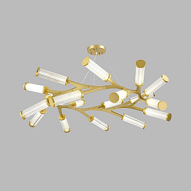 Подвесная люстра RAMOSE RING 18 Черный