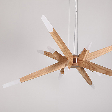 Лучеобразная люстра Flashwood