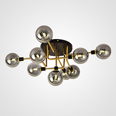 Подвесная люстра NEXO 5 Белый, Золото