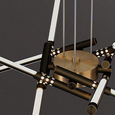 Подвесная люстра VALA L8 Brass