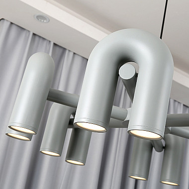 Подвесная люстра FANNY 12 Grey
