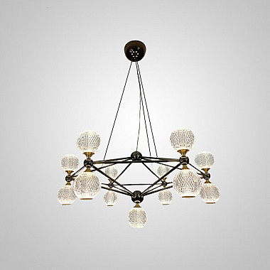 Подвесная люстра TRENTON L13 Black