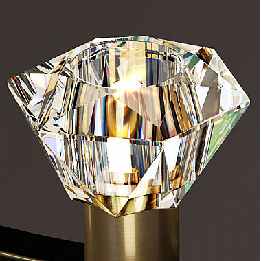 Подвесная люстра KENDRA CH D83 Black Brass