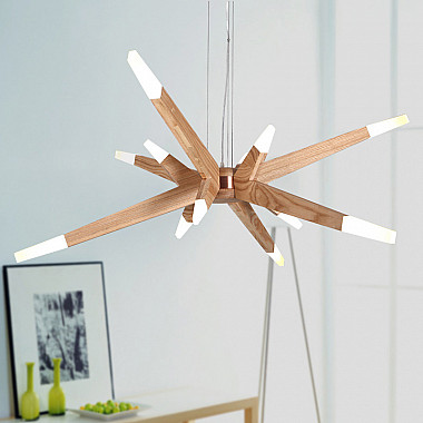 Лучеобразная люстра Flashwood