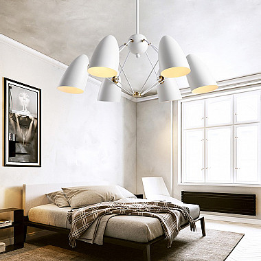 Подвесная люстра ETA 10 Белый