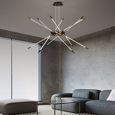 Подвесная люстра VALA L8 Brass