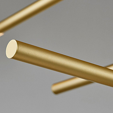 Подвесная люстра TRAVERSE H90 Gold