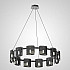 Подвесная люстра JANICE D60 Black Grey