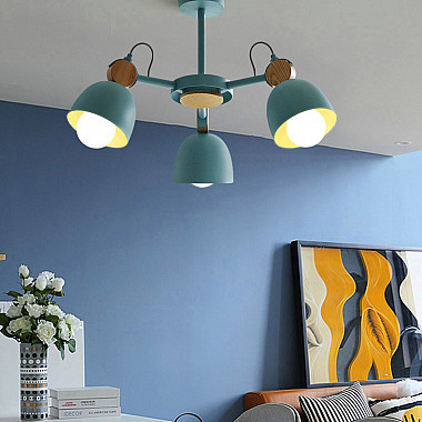 Потолочная люстр на штанге ROLLA 3 bilberry