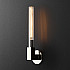 Бра RH CANNELLE wall lamp SINGLE Sconces Chrome