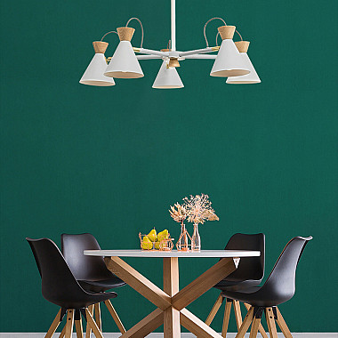 Люстра на штанге SINDRE D75 Grey