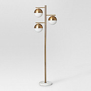 Торшер Geneva Glass Floor Lamp Triple