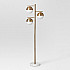 Торшер Geneva Glass Floor Lamp Triple