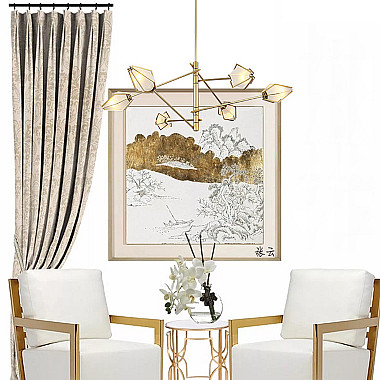 Люстра Harlow Spoke Chandelier
