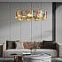 Подвесная люстра JANICE D80 Black Grey