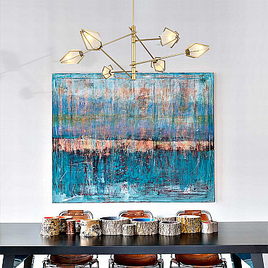 Люстра Harlow Spoke Chandelier