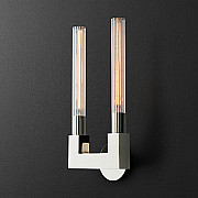 Бра RH CANELLE wall lamp DOUBLE Sconces chrome