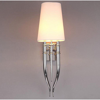 Настенный светильник Crystal Light Brunilde Ipe Cavalli H72 Silver/Black