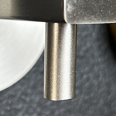 Бра RH Boule de Cristal Double Sconce Brass Никель