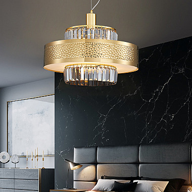 Подвесная люстра ROXANA D80 Gold