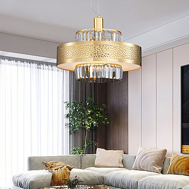 Подвесная люстра ROXANA D80 Gold