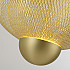 Подвесная люстра MESHMATICA D45 Gold