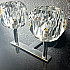 Бра RH Boule de Cristal Double Sconce Chrome