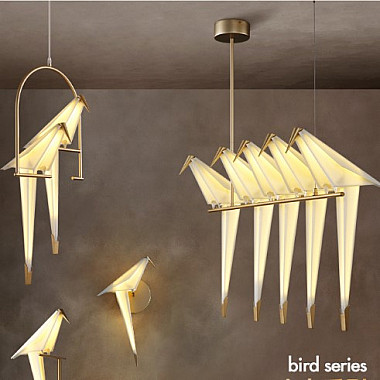 Бра Mi Perch Light Wall origami