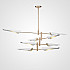 Люстра Cross cable no 407 D165 8 lights White