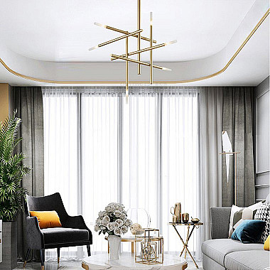 Подвесная люстра TRAVERSE H90 Black