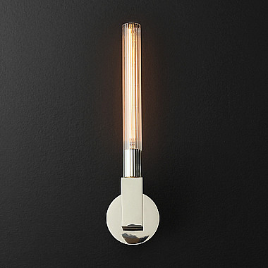 Бра RH CANNELLE wall lamp SINGLE Sconces Chrome