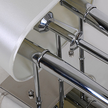 Настенный светильник Crystal Light Brunilde Ipe Cavalli H72 Silver/White