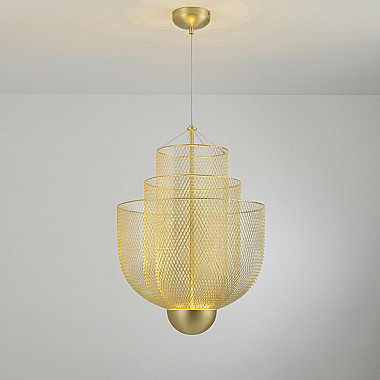 Подвесная люстра MESHMATICA D45 Gold
