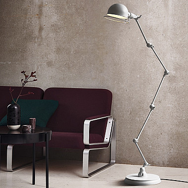 Торшер VIKNING белый