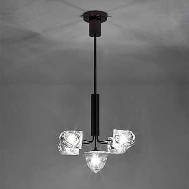 Люстра на штанге ICE 9 lamps Black