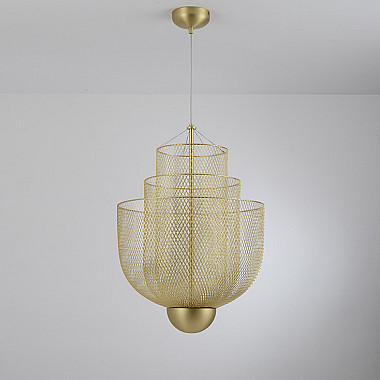 Подвесная люстра MESHMATICA D45 Gold