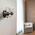 Бра MONTALEMBERT SCONCE BY Studios Черный, Прозрачный
