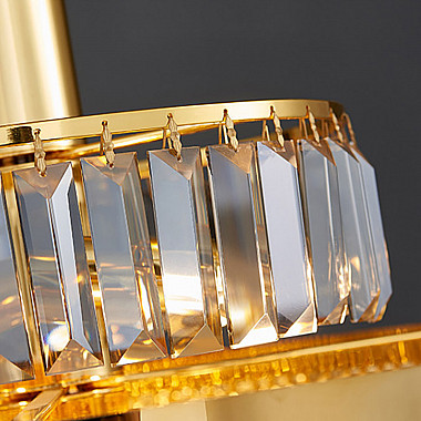 Подвесная люстра ROXANA D100 Gold