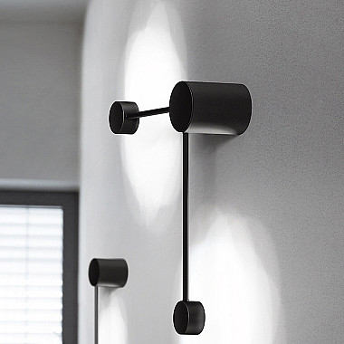 Бра Via Pin Wall L41,5 Black