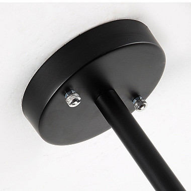 Подвесная люстра GEOMETRIC CH 5 черная