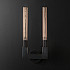 Бра RH CANELLE wall lamp DOUBLE Sconces Black