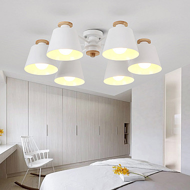 Люстра на штанге SCAD D88 Yellow