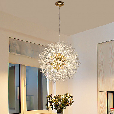 Подвесная люстра ROSALIA D55 Chrome