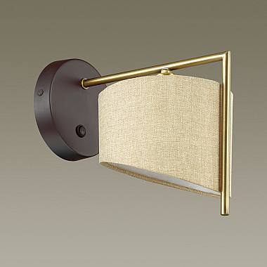 Бра с текстильным плафоном GANS WALL