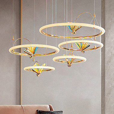 Подвесная люстра AMELIS RING D40 D40 D60 D60 D80