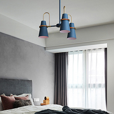 Люстра на штанге REINAR A D57 Blue