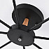 Люстра на штанге RICE D89 Black
