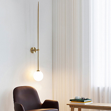 Настенный светильник LINES Ball 100 Black