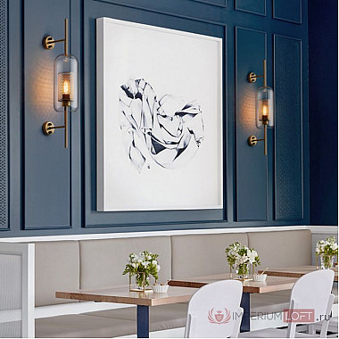 Настенный светильник CATCH WALL ball D58 brass